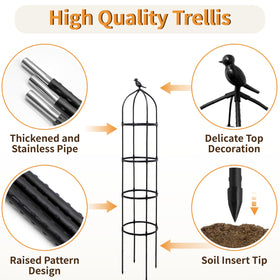 SORANGEUN rustproof trellis finish withstands sun and rain