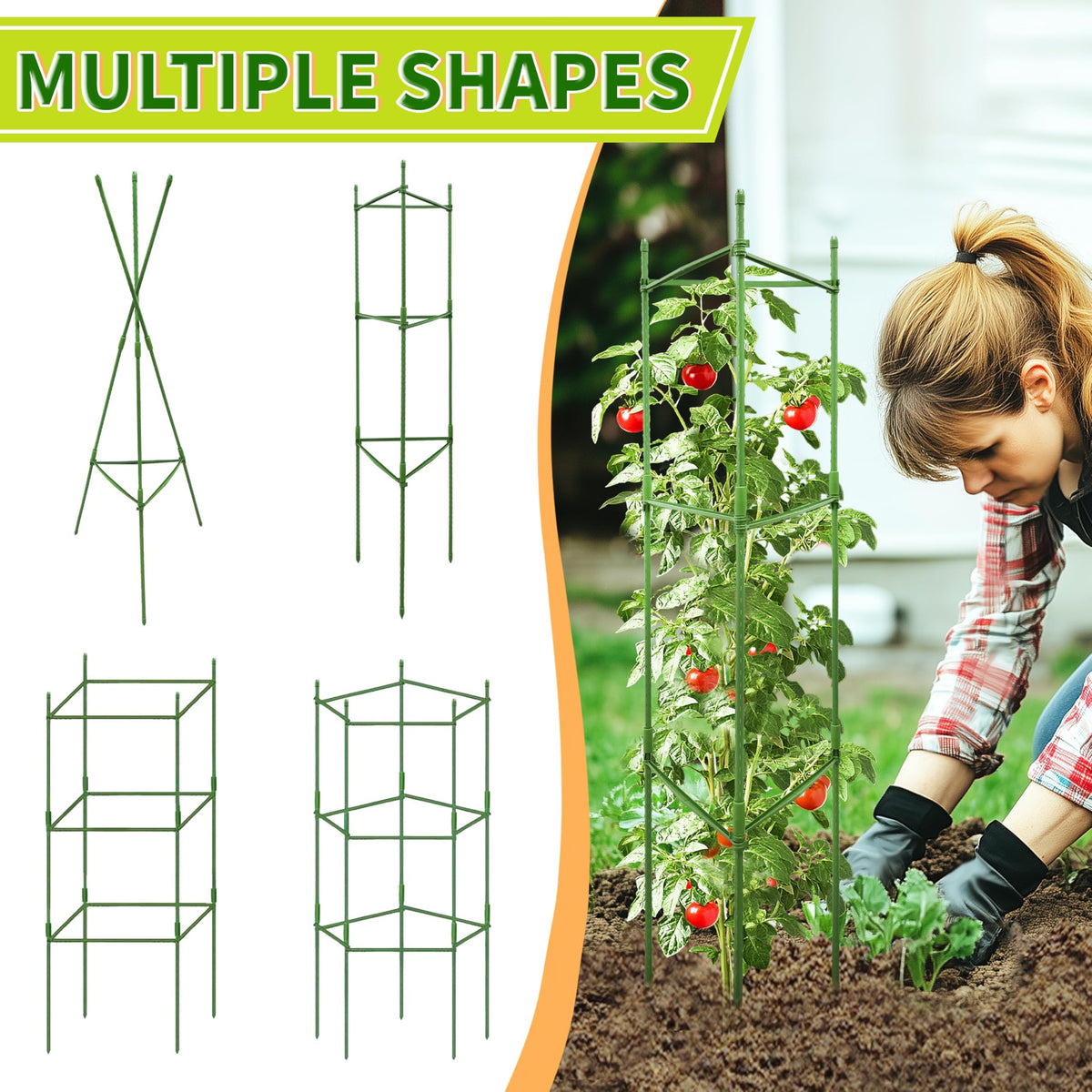 SORANGEUN tool-free assembly makes setup quick for garden season.