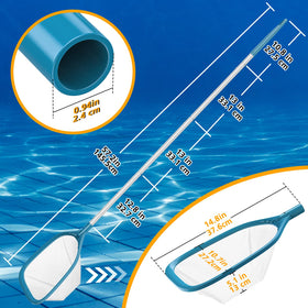 SORSWEET aluminum pole assembly for easy pool maintenance.