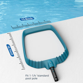 SORSWEET pool net 30-mesh detail captures fine sand and debris.