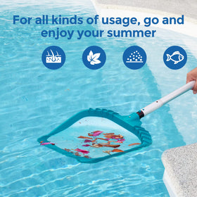 SORSWEET pool net is suitable for in-ground and above-ground pools.