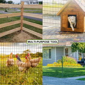 SOTTORICH fence with 2x3 openings suits garden and yard needs.