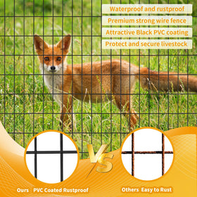SOTTORICH versatile fencing supports chicken or dog enclosures outdoors.