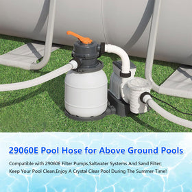 Sougrifow Intex Coleman compatible hose ensures broad compatibility for easy replacement.
