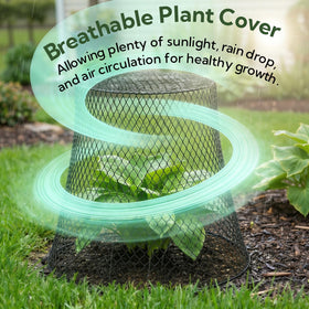 SOUJOY indoor-outdoor plant protector suits pots and baskets.