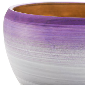 SOUJOY modern purple plant pot adds a contemporary touch to interiors.
