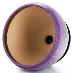 SOUJOY pot with attached saucer, drainage system keeps surfaces clean.