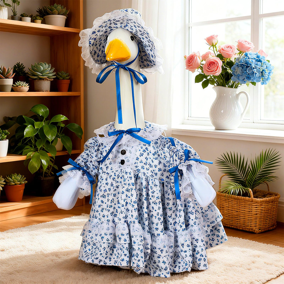 Soulchen lawn goose decoration outfit brightens yard and patio
