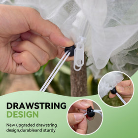 SoundValue all-season reusable garden netting for multiple crops.