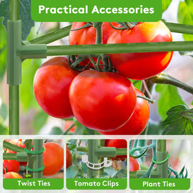 SoundValue versatile system fits gardens, greenhouses, patios, and beds for climbing plants.