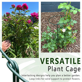 Soupiar 4mm steel with rustproof coating offers lasting garden support
