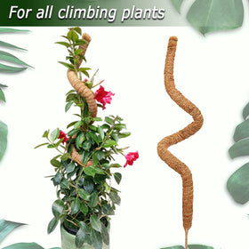 Soupiar aluminum-core moss pole stays strong and rust-free over time.