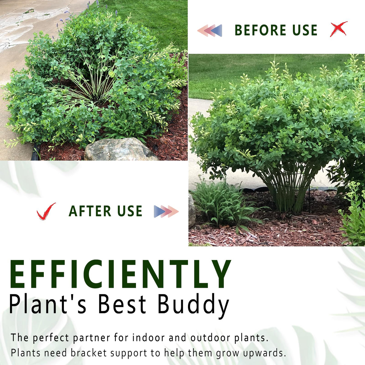 Soupiar green-coated rustproof stake highlighting durable garden support