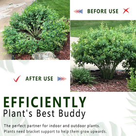 Soupiar green-coated rustproof stake highlighting durable garden support