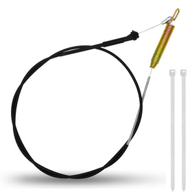 Sousery 133-1998 brake cable closeup highlights durability for rugged outdoor mowing