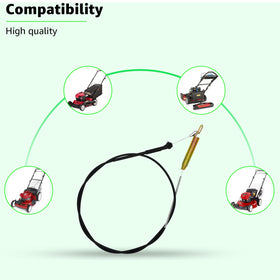 Sousery 133-1998 brake cable packaging clearly labeled for model compatibility
