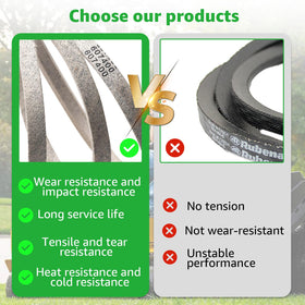 Sousery 607400 belt durability shot emphasizes long wear life