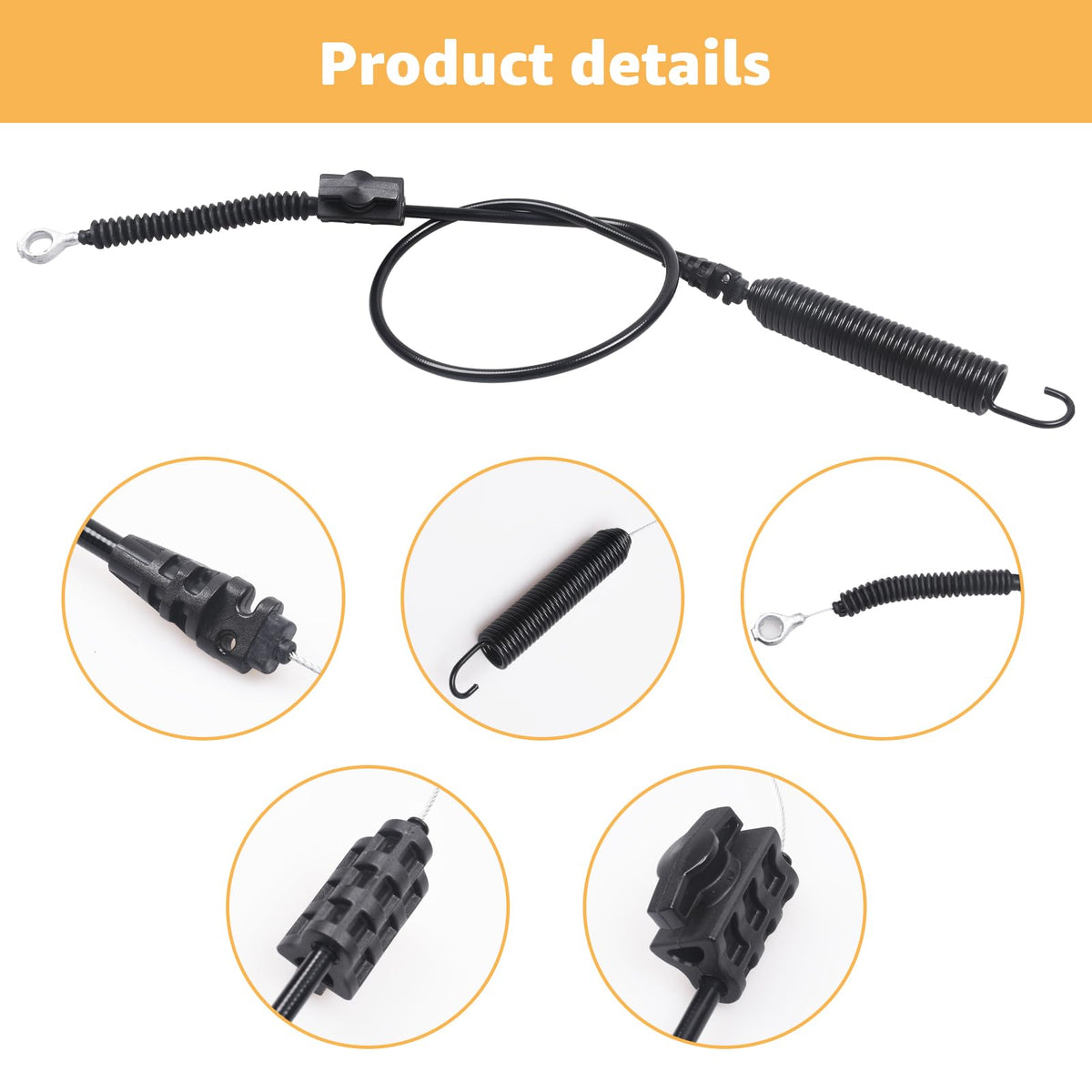 Sousery 946-05087D cable endures high temperatures for lasting performance.