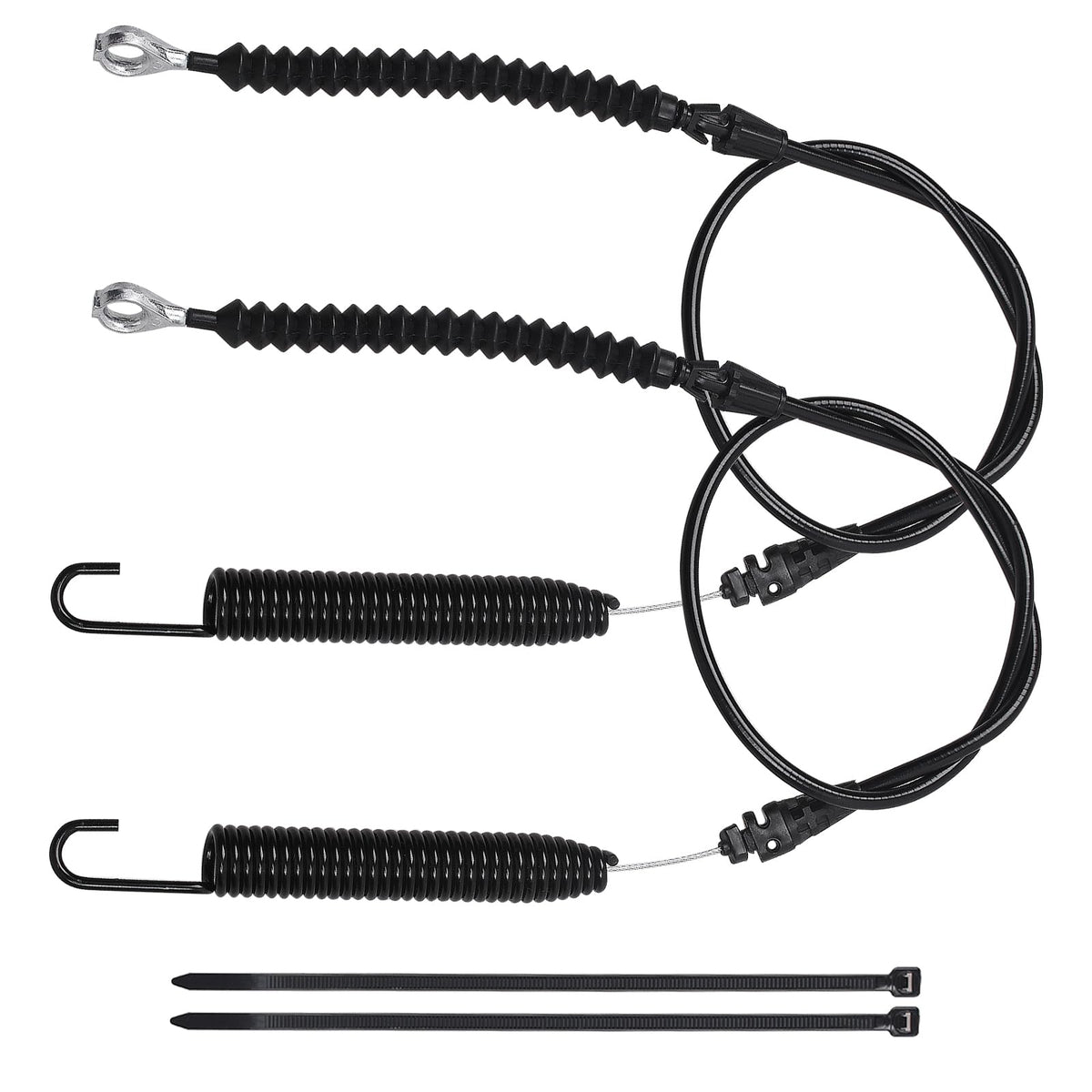 Sousery 946-05124A deck engagement cable two-pack suitable for mower replacement.