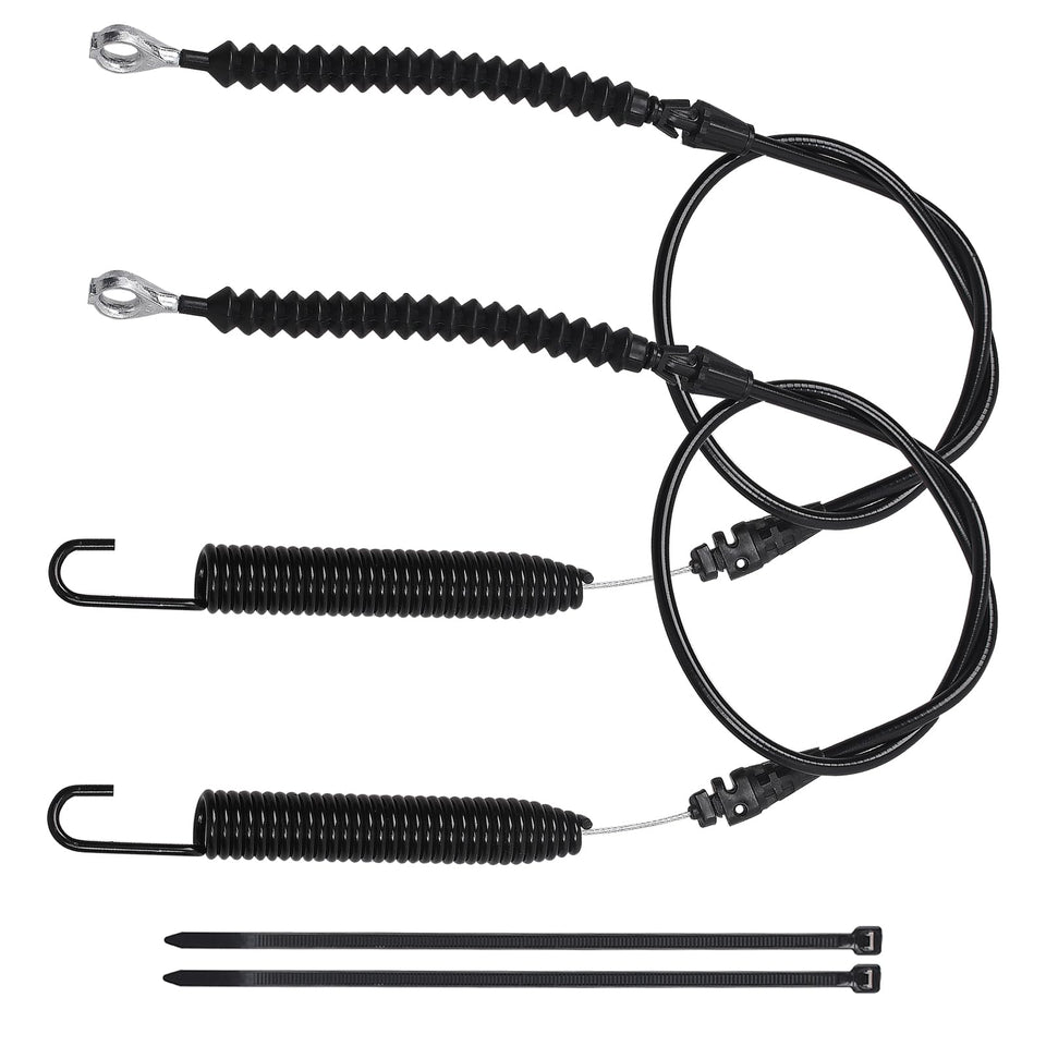 Sousery 946-05124A deck engagement cable two-pack suitable for mower replacement.