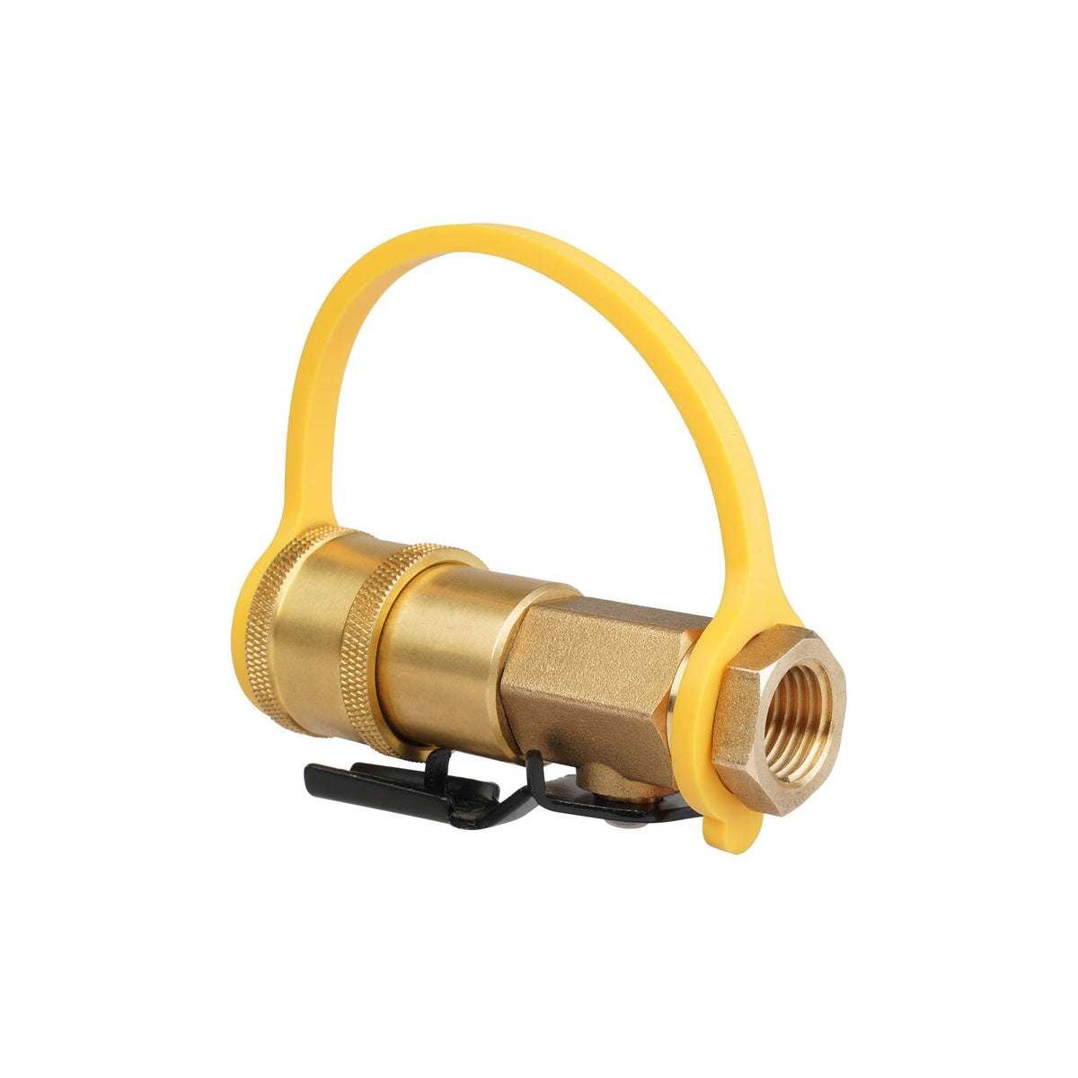 South Bend Components brass shutoff valve for durable outdoor use.