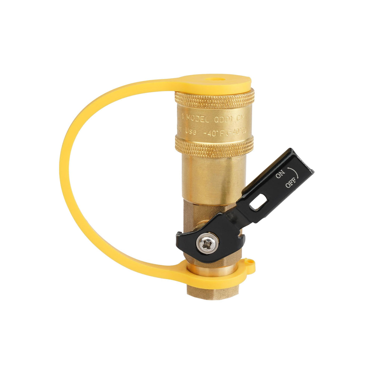 South Bend Components quick-connect female connector simplifies RV propane setups.