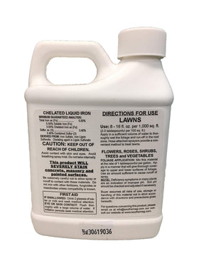 Applying Southern Ag Chelated Liquid Iron to lawn for deeper greens