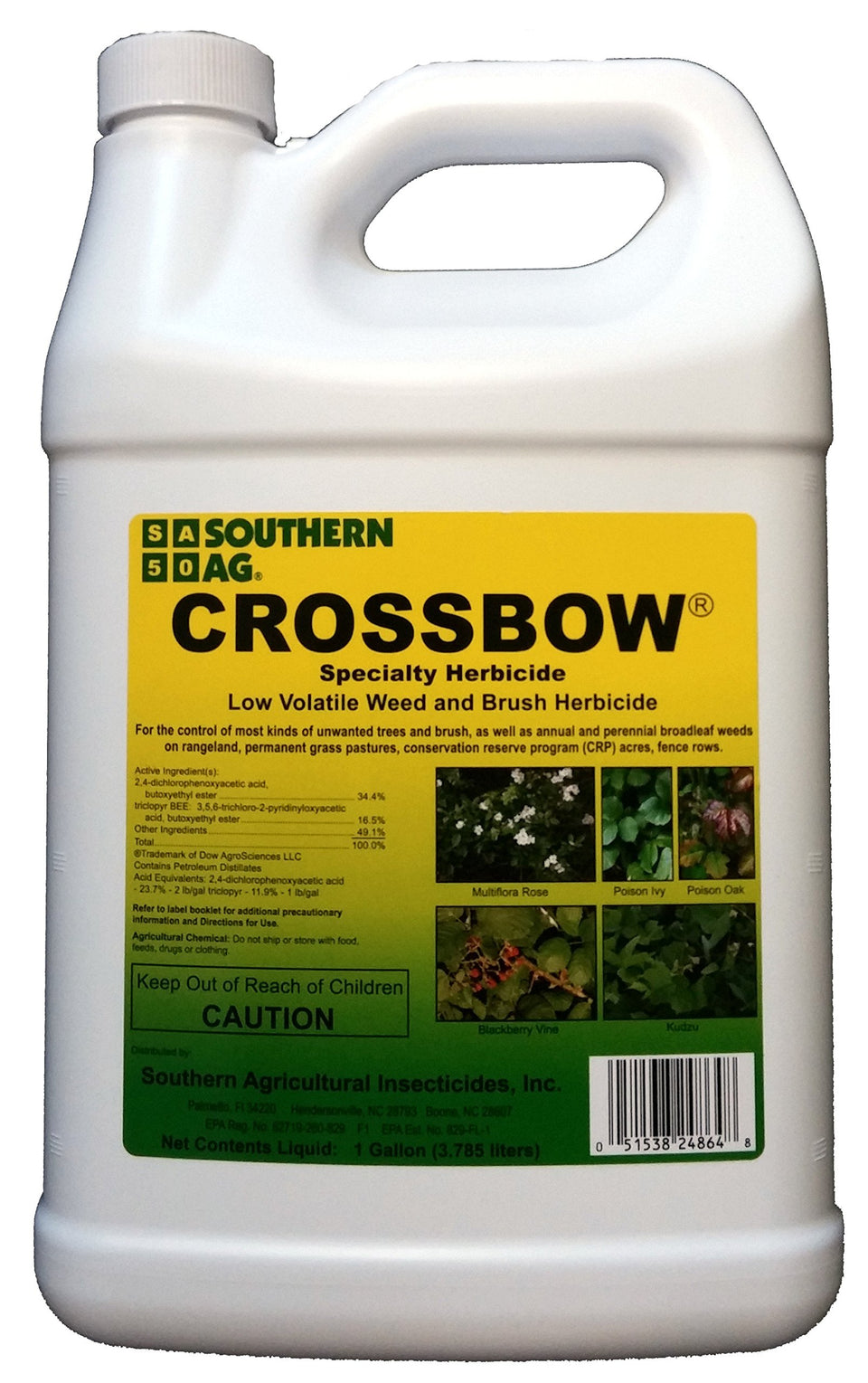 Southern Ag Crossbow Weed & Brush Killer, ideal for large-area control.