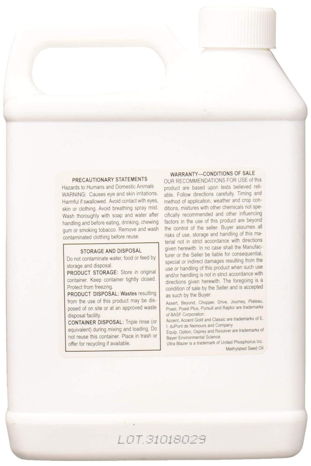 Southern Ag MSO spray application demonstrates enhanced coverage and evaporation resistance for herbicide mixes.