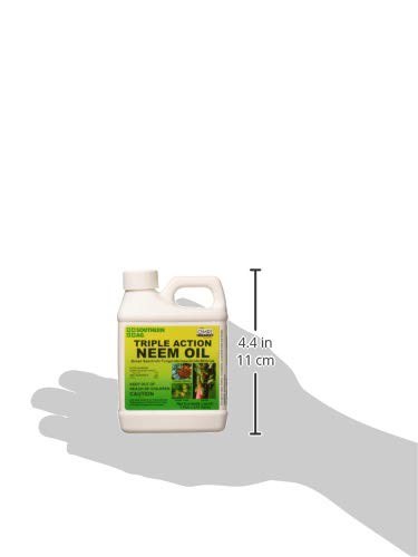 Southern Ag Neem Oil plant application demonstrating pest control and plant care.
