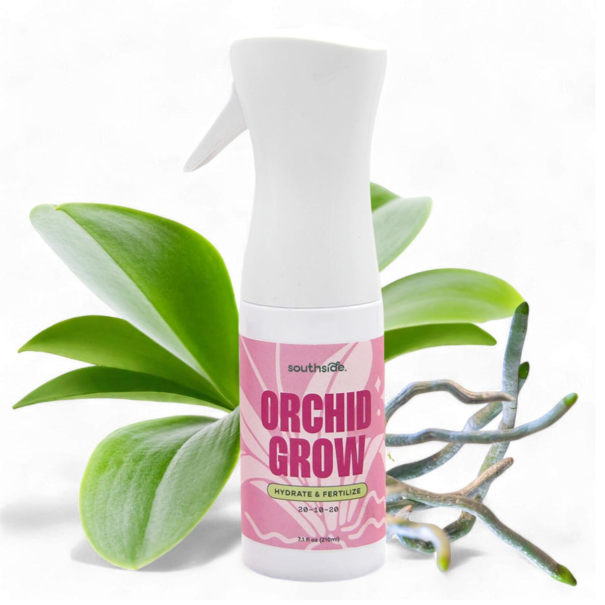 Southside Plants Orchid Grow bottle demonstrates steady dormant orchid feeding