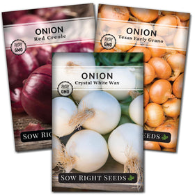 Sow Right Seeds Red Creole onion packet for home garden planting