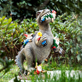 SOWSUN garden statue with UV paint resists fading over seasons.