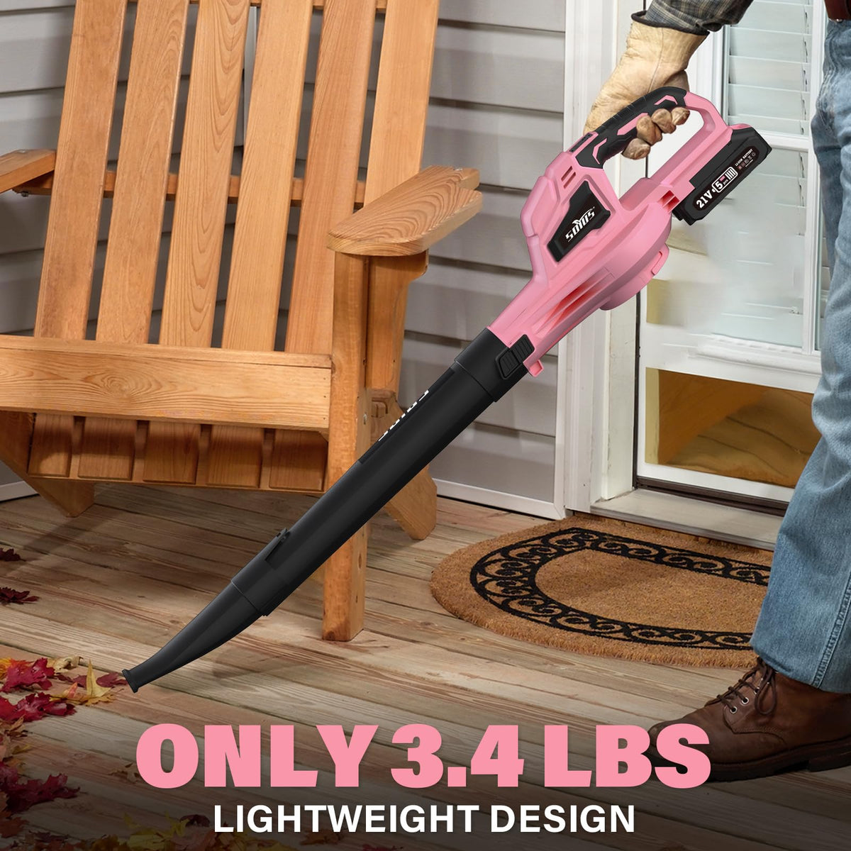 SOYUS Leaf Blower yard and driveway use highlights versatile seasonal tasks.