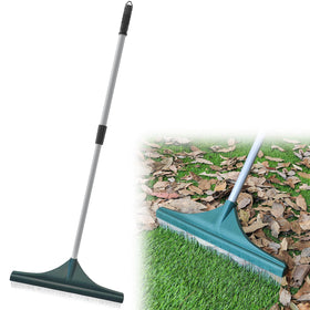 SOYUS artificial turf rake adjustable-handle for ergonomic use
