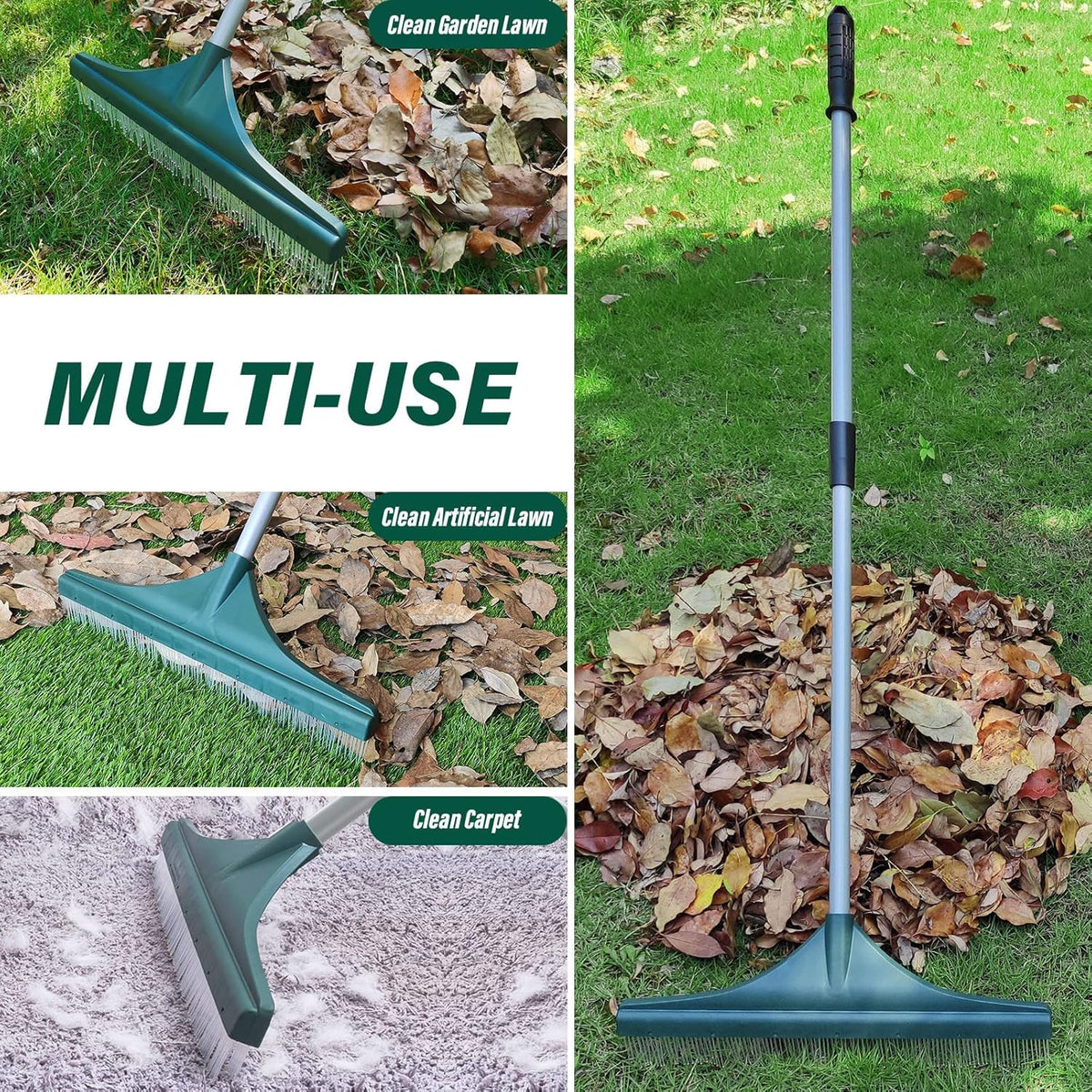 SOYUS rake with anti-rust coating for outdoor durability
