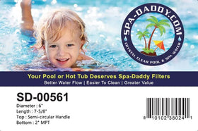 Spa-Daddy SD-00561 side view shows handle and fit.