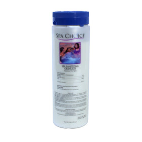 SpaChoice 6-teaspoons dosing on the measuring spoon for initial treatment