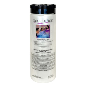 SpaChoice bromine tablets provide consistent spa sanitation with low odor