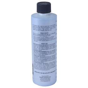 SpaChoice hot tub clarifier promoting potential water clarity after treatment.