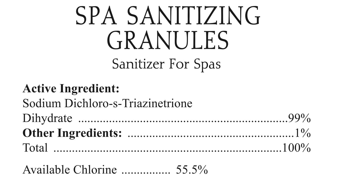SpaChoice made in USA label emphasizes quality and domestic production