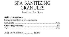 SpaChoice made in USA label emphasizes quality and domestic production