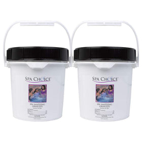 SpaChoice premium spa sanitizing granules pack for easy maintenance.