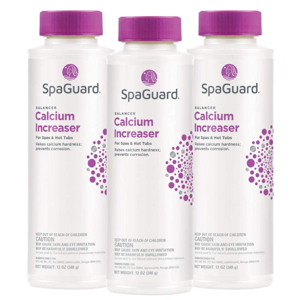 SpaGuard Calcium Hardness Increaser granules ready to raise spa calcium levels safely.