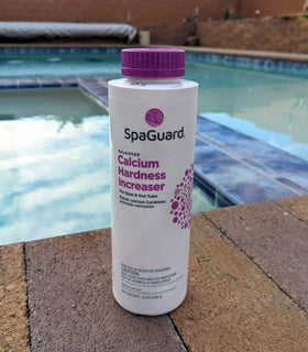 SpaGuard calcium hardness increaser application ensures steady hardness increase for equipment protection
