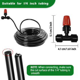 Spalolen detachable cleanable nozzles to prevent clogs