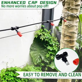 Spalolen easy removal drip emitter for flexible system tweaks