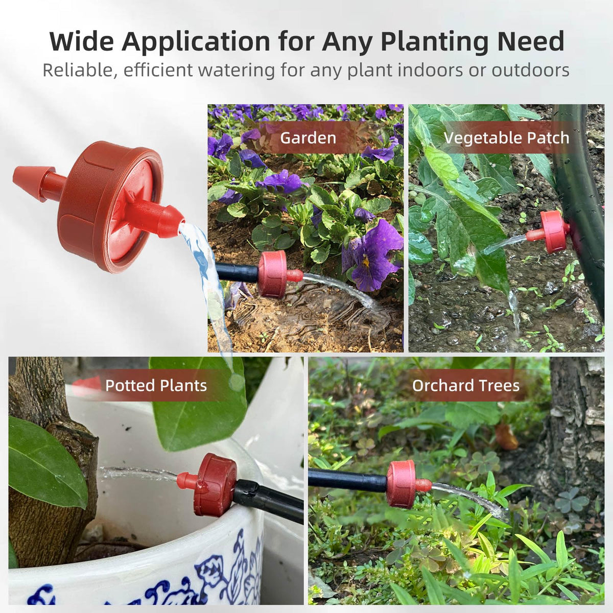 Spalolen extension fittings and quick-connects simplify expanding your irrigation