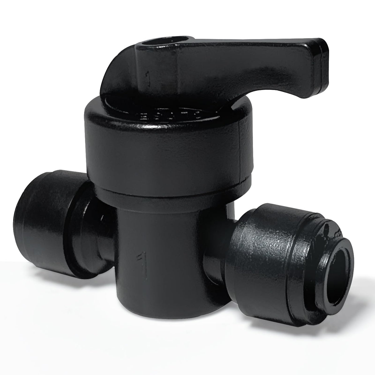 Spalolen quick-connect valve installation in hand for fast, leak-free drip setup.