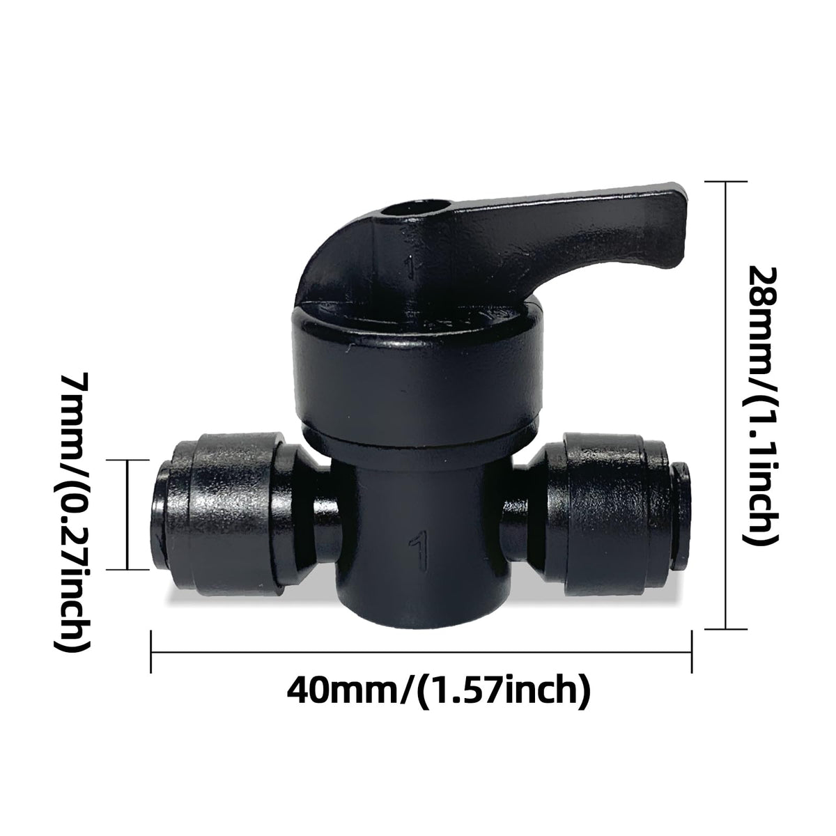 Spalolen 1/4 inch tubing compatibility for drip, hydroponics, and mist systems.